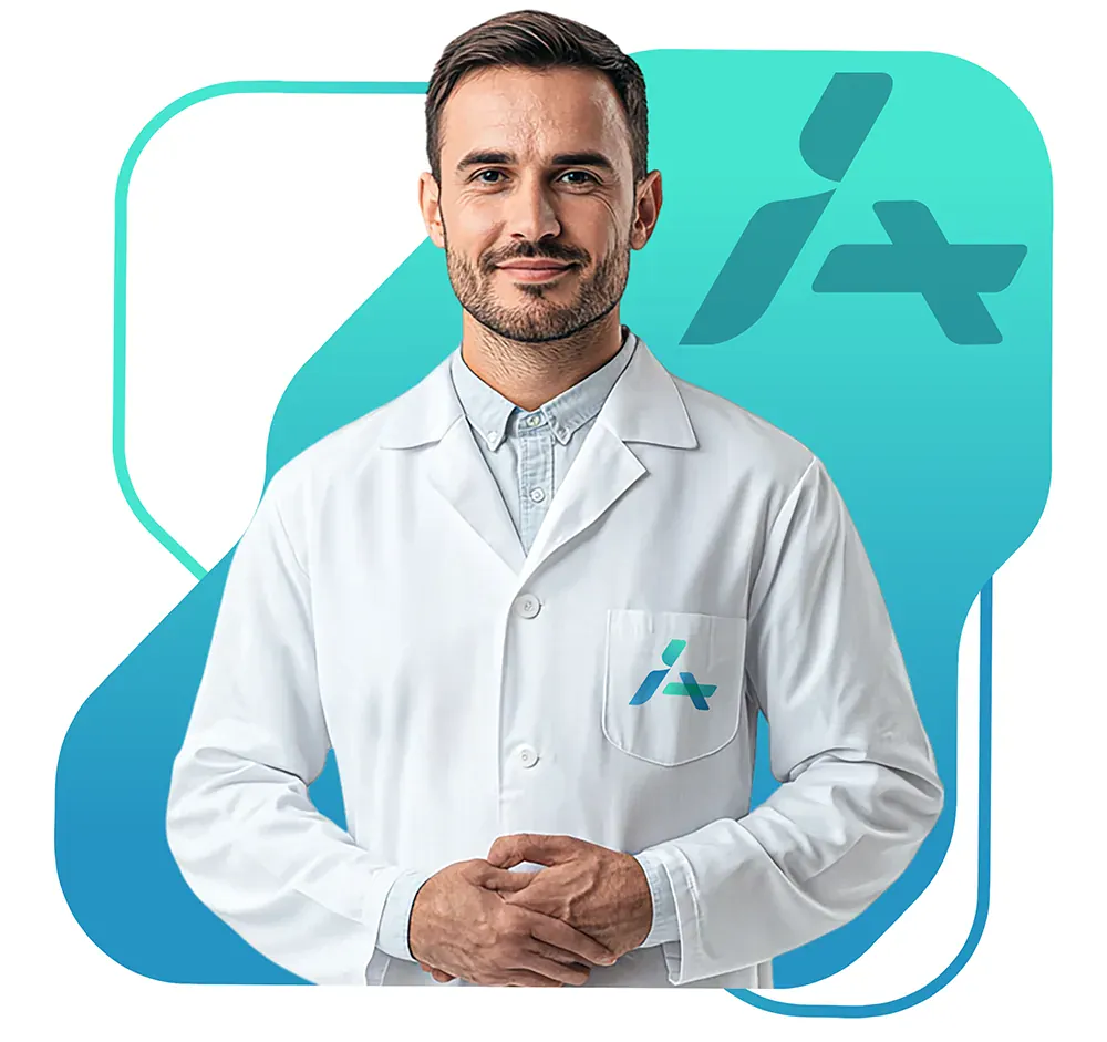 Médico clínico geral da Avie Saúde pronto para o atendimento online