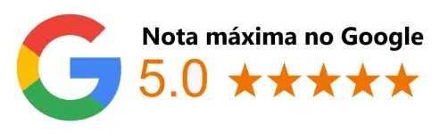 Nota máxima 5.0 no Google — Avie Saúde